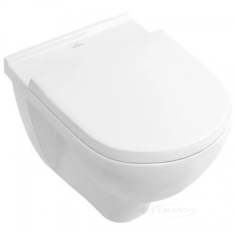 унітаз Villeroy & Boch O. novo DirectFlush підвісний, без обідка, сидіння Soft Close (5688HR01)