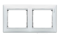 рамка Legrand Valena 2 пост., белая (774452)