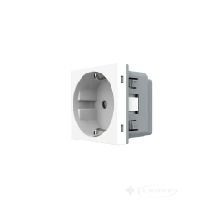 розетка Livolo 1 пост., 16 А, 220 В, без рамки, белый (VL-FCTC16A-2WP)