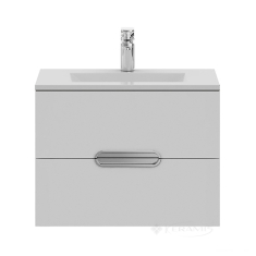 тумбочка с умывальником AM.PM Spirit 61x46,8x46,2 белая (M70-FUX0602-WC0602-38)
